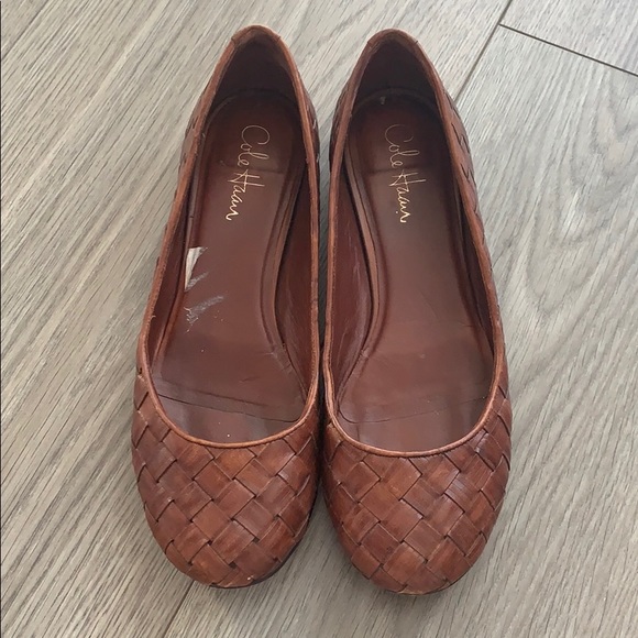 Cole Haan Shoes - Cole Haan Woven Leather flats